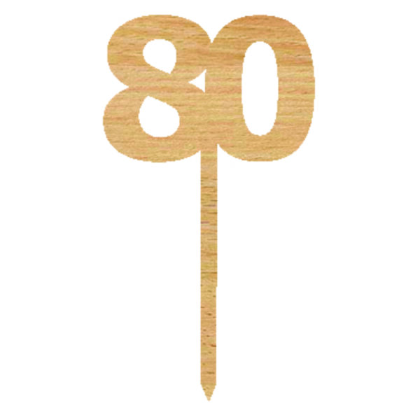 Cake Topper 80