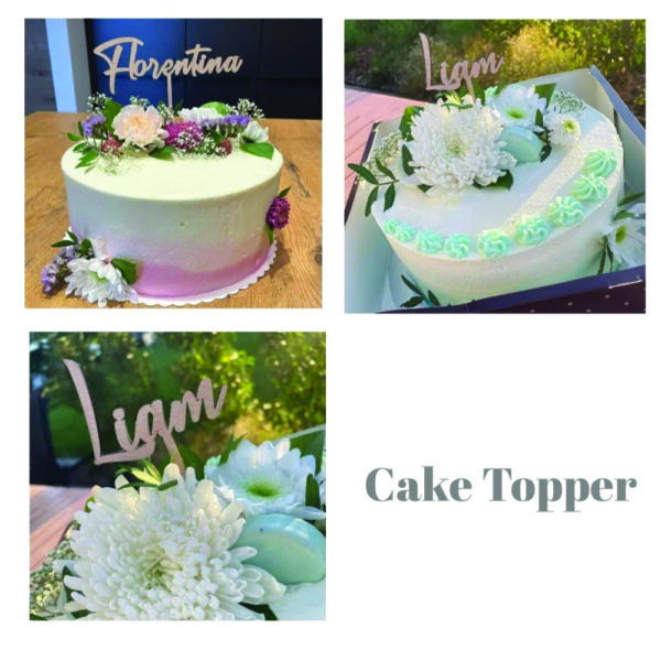 Cake Topper Name – Bild 3