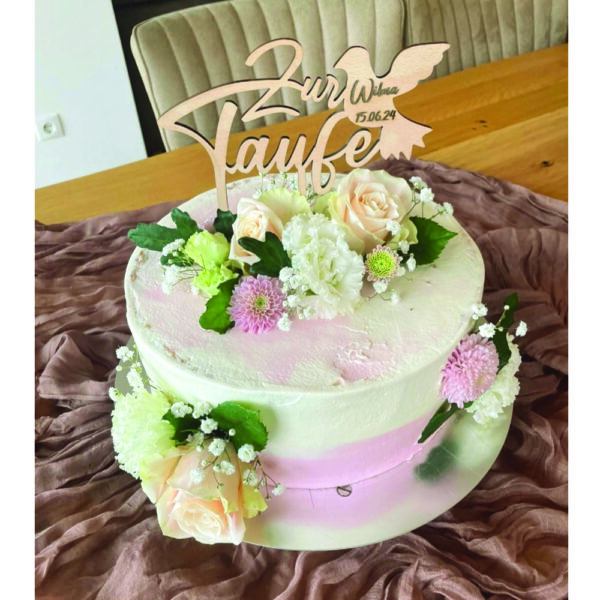 Cake Topper Taufe – Bild 2